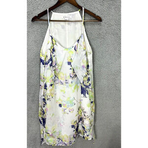 BCBGeneration Shift Dress Womens Large Floral‎ Abstract Sleeveless Boho Y2K